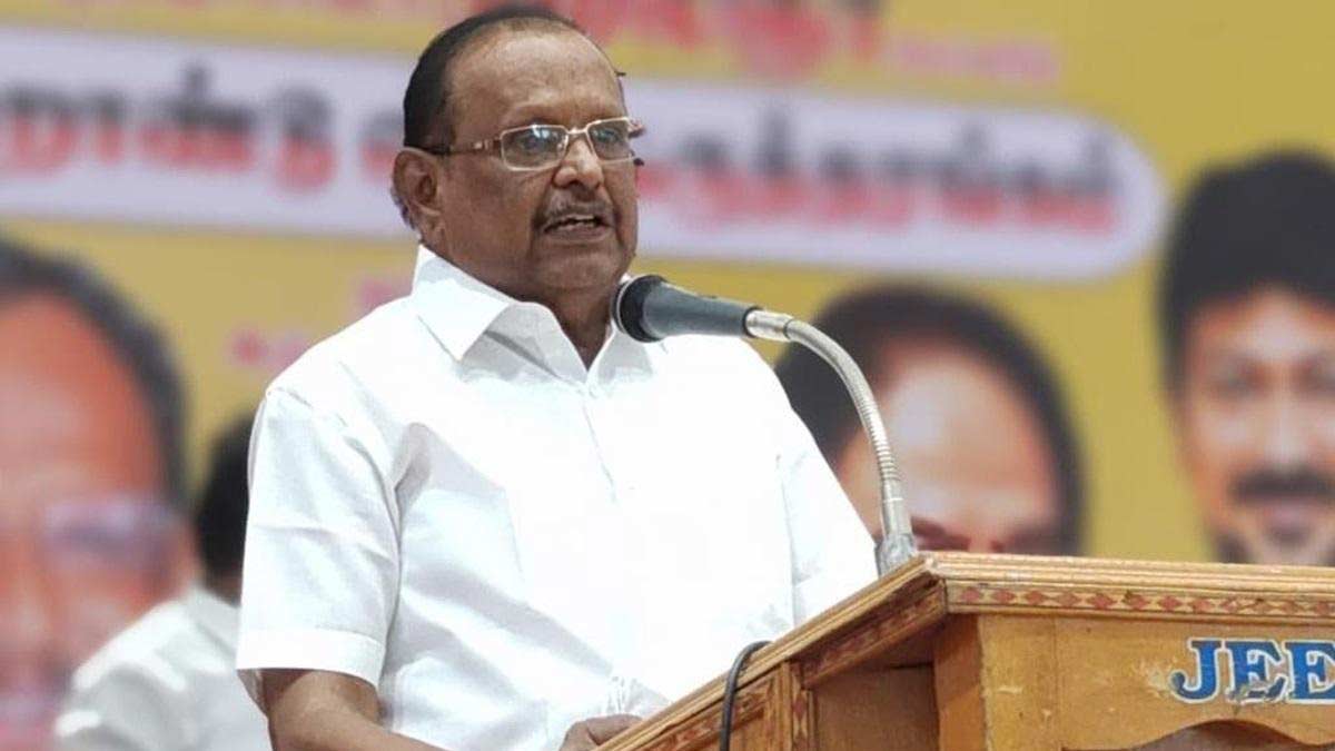 'Sleep peacefully, Edappadi, without crying' - Minister Raghupathi attack