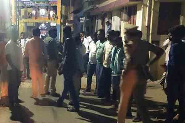 Is it because of the local elections? Son passes away in front of mother!