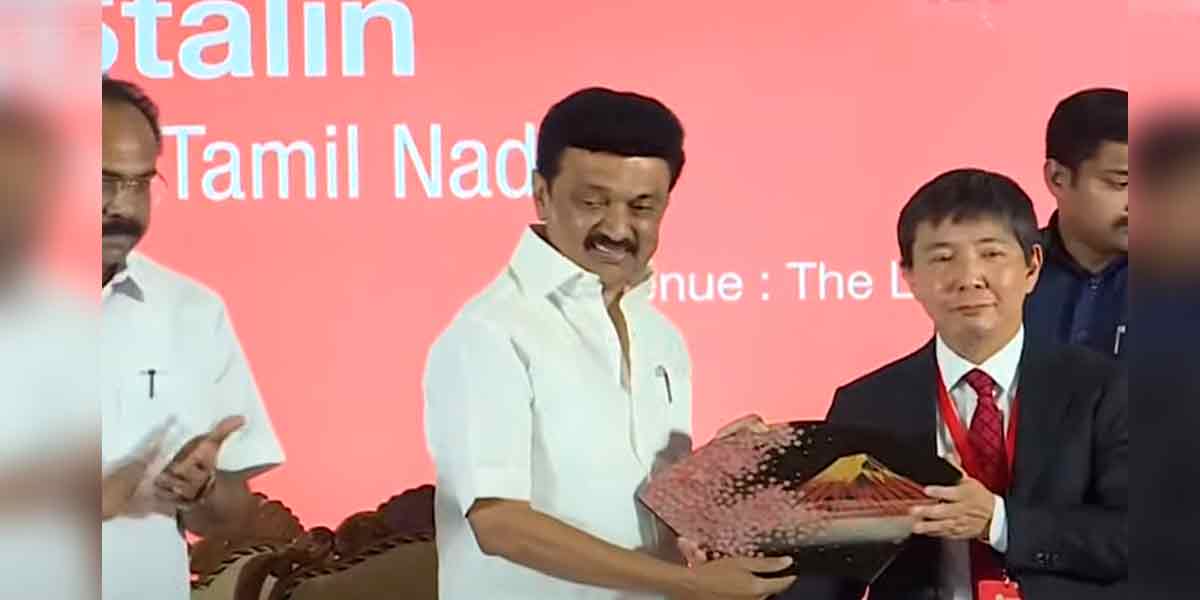 "I will go to Japan at the end of this month" - Chief Minister M. K. Stalin's speech