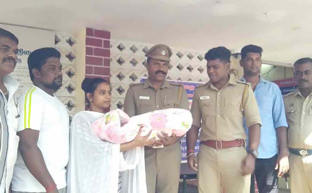 Love marriage .. Mother in law kidnapped a one month old baby ..