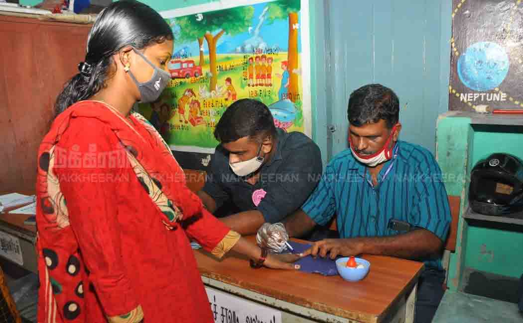 Re-poll in Chennai! Heavy police security!