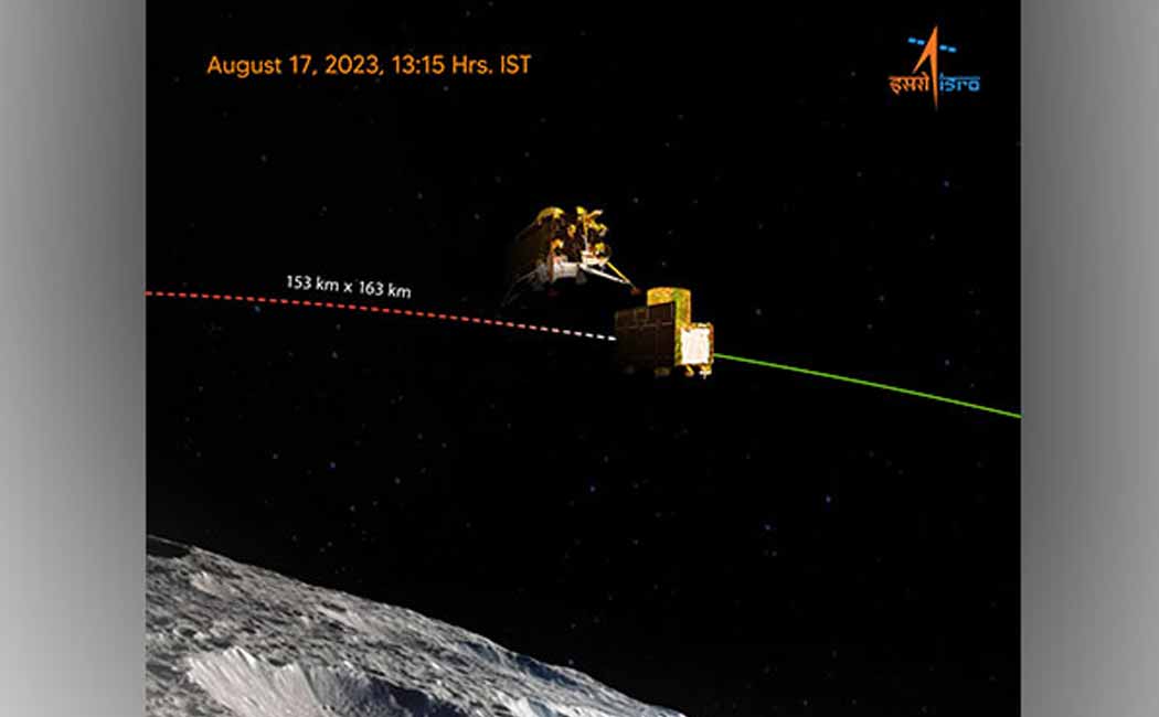 Chandrayaan reaches milestone - 3 spacecraft