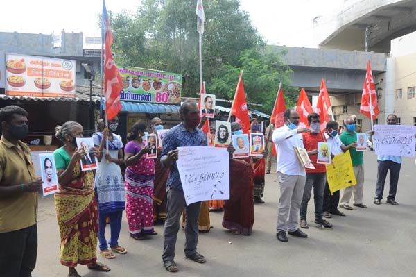 Communist - All over Tamil Nadu Protest -