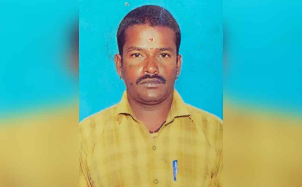 The father who passed away infront of his son