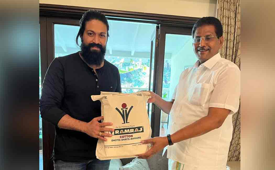 kgf actor yash become Ramraj advertising ambassador