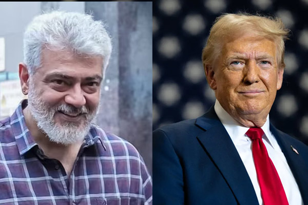 donald trump tagged ajith fans page account in x