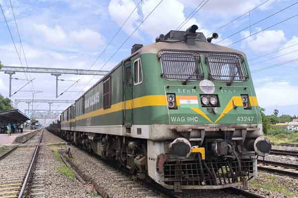 Fire breaks out in train carriage carrying coal