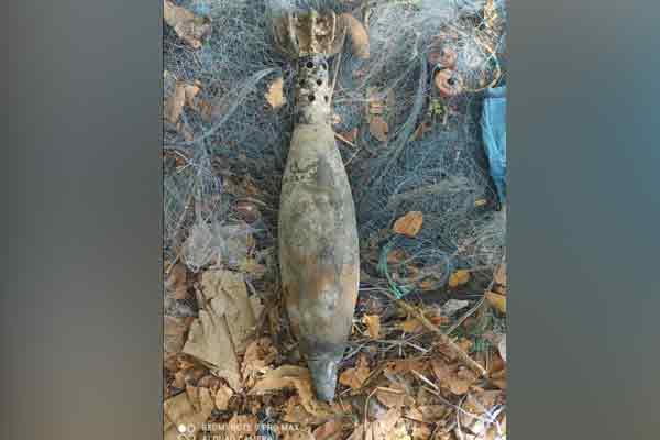 Some metal found in fishermen's net ..! Shocked fishermen ..!