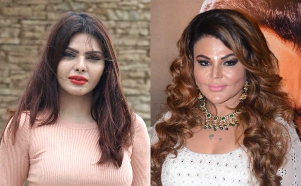 actress sherlyn chopra and rakhi sawant complaint against each other