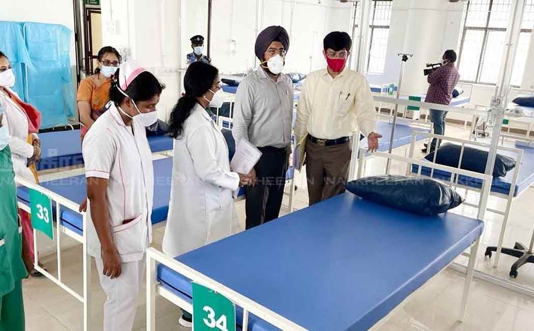 Commissioner who inspected the Omicron treatment center
