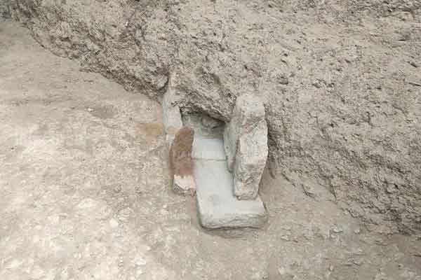 Discovery of brick construction waterway at Porpanaikottai excavation ..