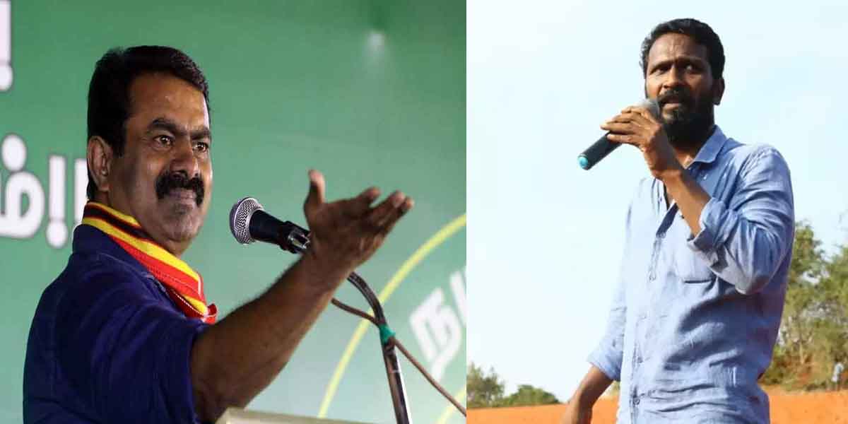 Produced by Seeman and directed by Vetrimaran. A new movie is in the making