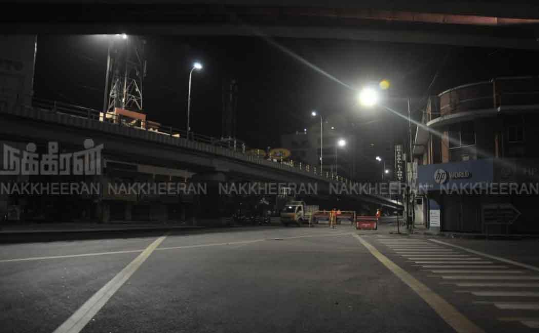 Night lockdown implemented in tamilnadu