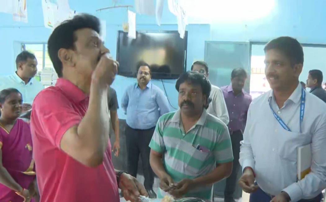 CM Stalin conducted surprise field visit government school Vellore