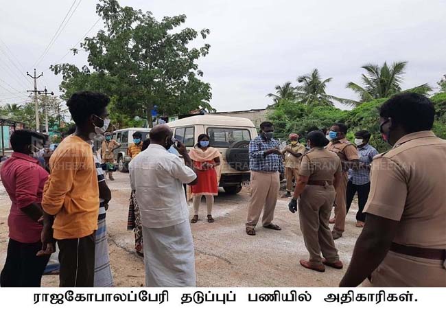 chennai to tenkasi coronavirus positive lockdown village