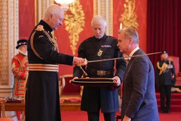 Christopher Nolan honour by sir