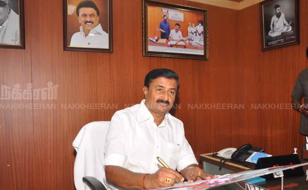 mla trb rajaa charge minister posting