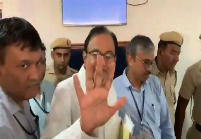 former union minister p chidambaram court custody tihar jail judge ajay kumar