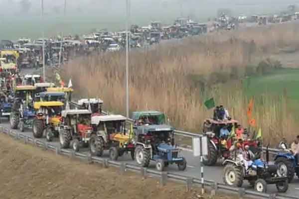 Petition for ban on tractor rally; The Supreme Court advised the federal government to withdraw