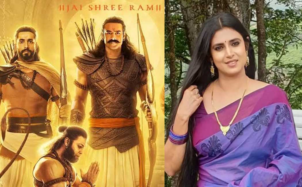 kasthuri shankar about adipurush poster