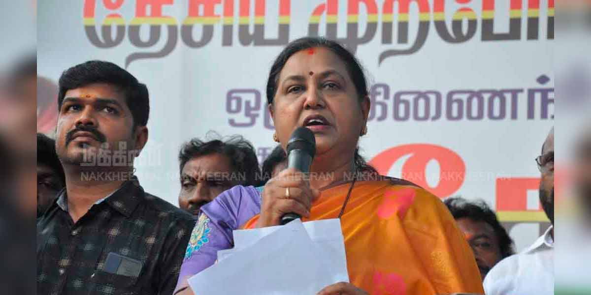 "This should not happen again in Tamilnadu" - Premalatha Vijayakanth interview