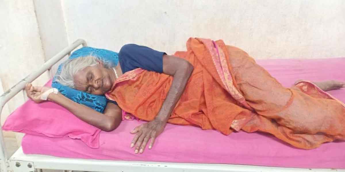 'arivoli' gave food to a helpless old woman! - Yasser who took him for treatment! A living man!
