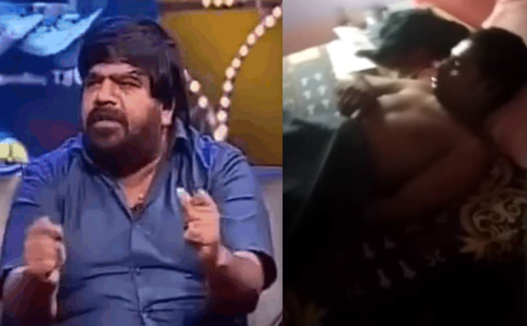 police have arrested thief who fell asleep listening T rajendar song place theft.