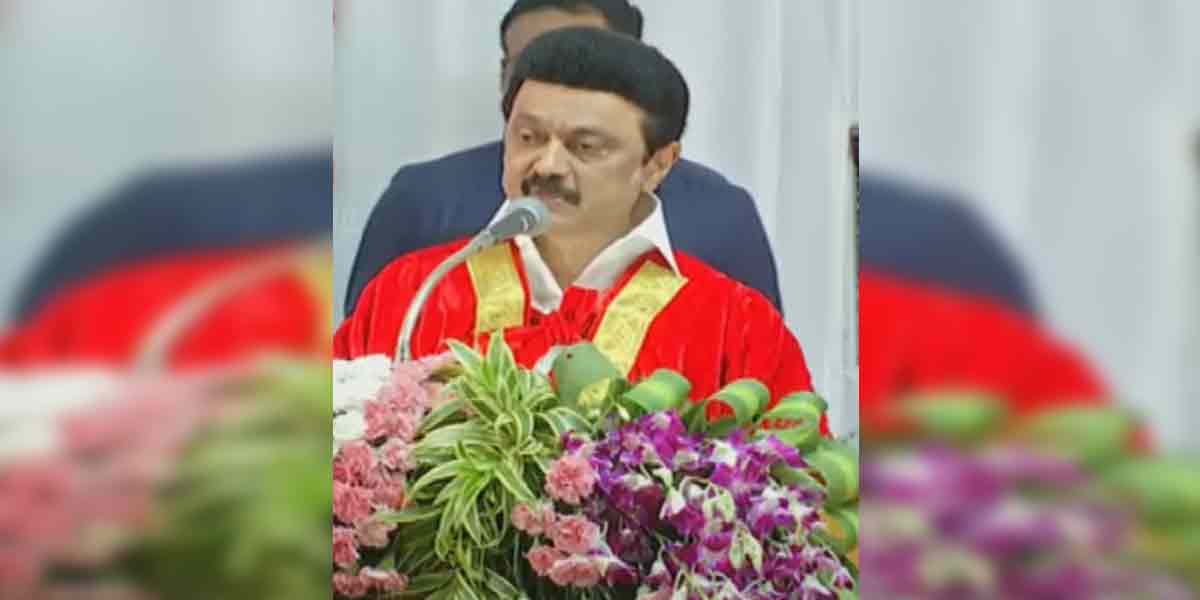 '' The government is creating a situation where no young person should say no to work '' - MK Stalin's speech!