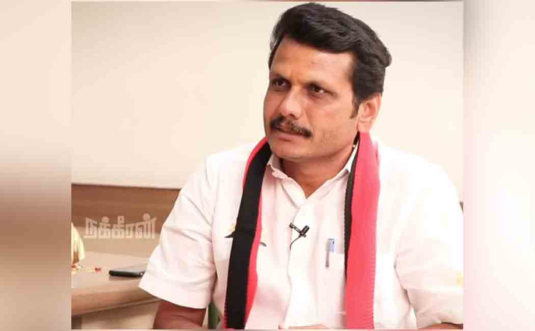 SenthilBalaji addressed press in coimbatore