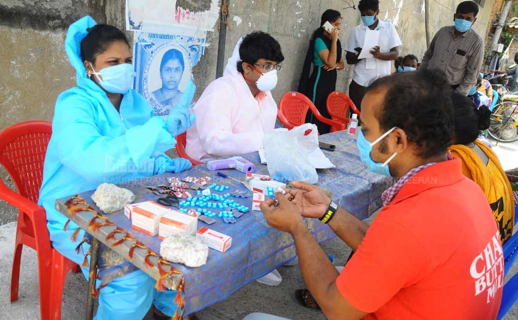 Special camps for corona affected places