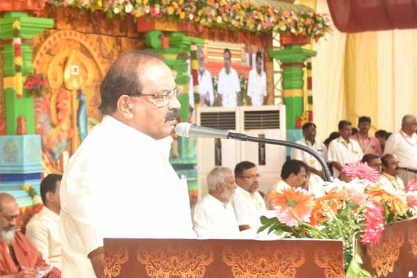 Tamil Nadu is state with most spiritual temples in India says Minister sakkarapani