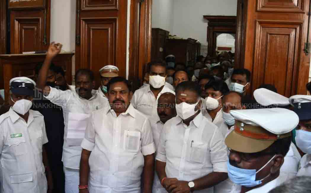 ADMK walks out