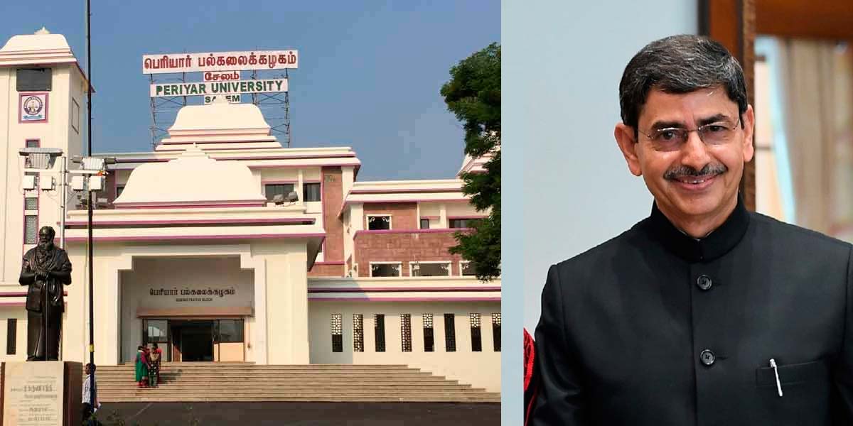 Police complaint against Periyar University Vice-Chancellor 'banning black shirt due to Governor's visit