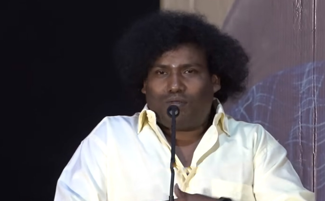 yogi babu speech at luckyman press meet