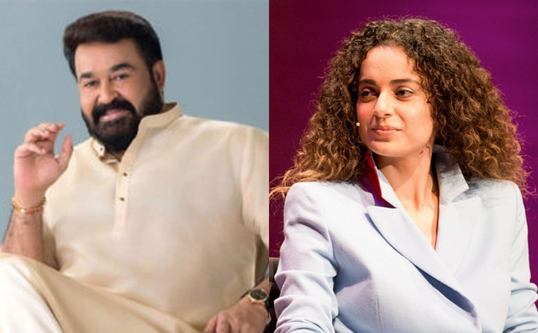 Mohanlal and Kangana Ranaut to act in One Nation mini series