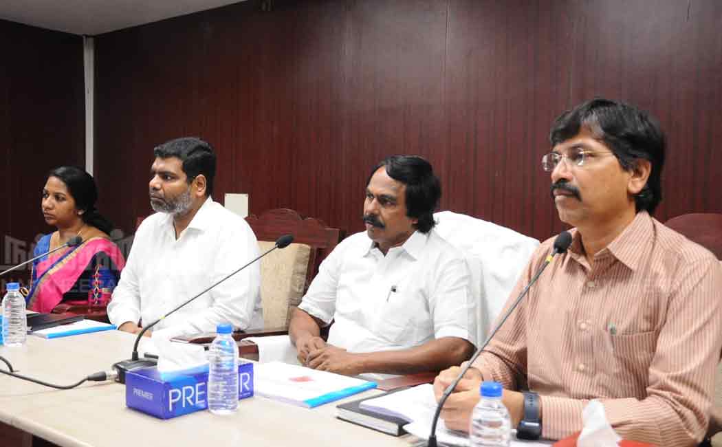 dairy minister mano thangaraj department meeting