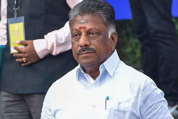 O. Panneerselvam case against success; O.P.S. High Court orders to respond ...!