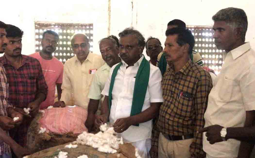 "We need to stop the looting of middlemen in the procurement of cotton" - PR Pandian