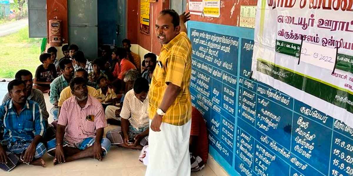 Resolution in Gram Sabha meetings against NLC