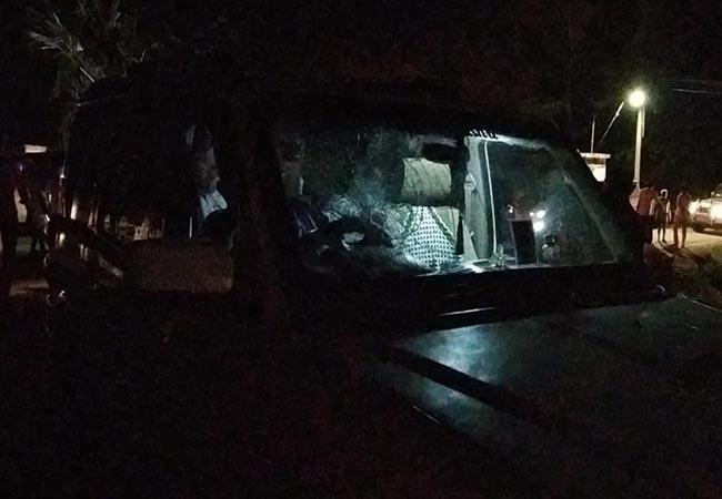 pudukkottai district, dmk party mla car incident