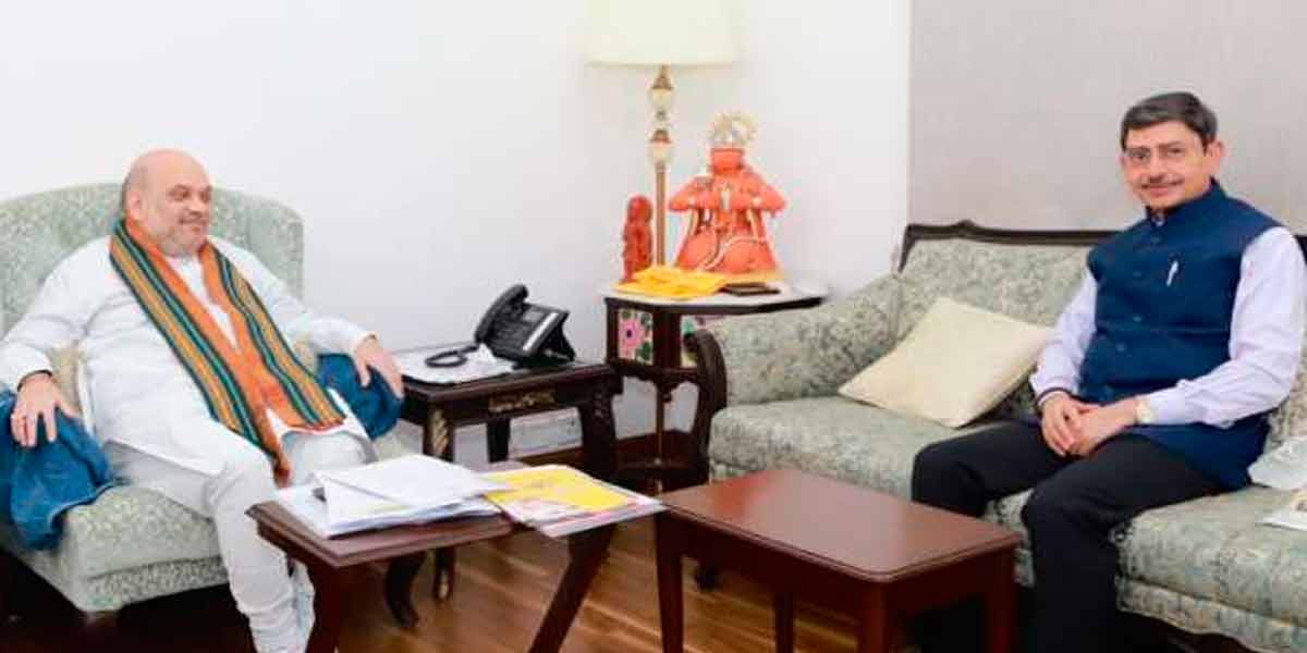 Meeting with Tamil Nadu Governor Amit Shah