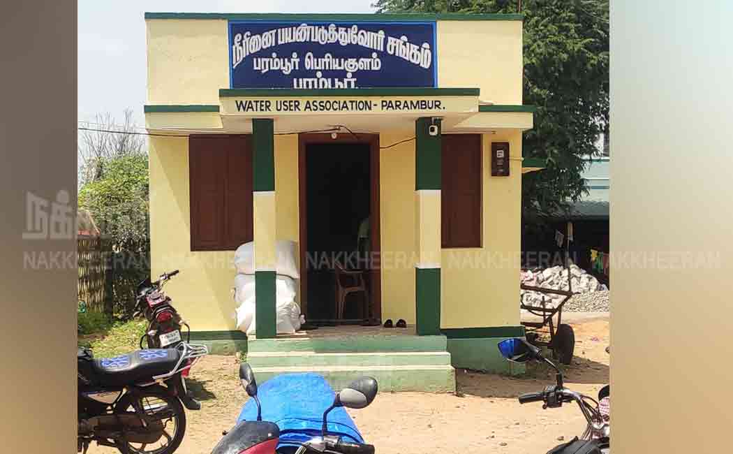 President to present for National Award to Parambur Irrigation Society on 22nd Oct