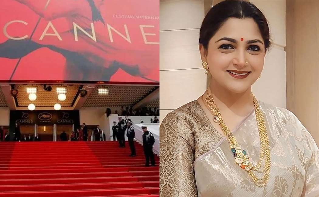 Kushboo attend cannes film festival 2023