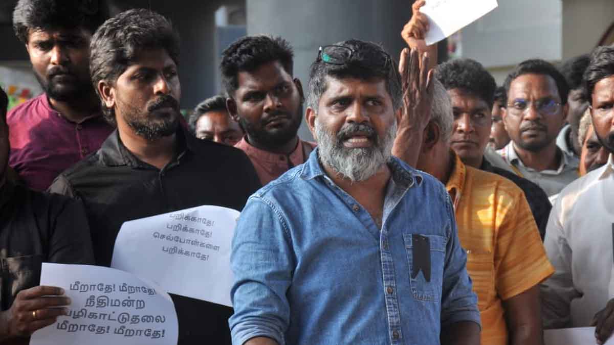 'Stop Threatening Journalists'-Chennai press club struggle
