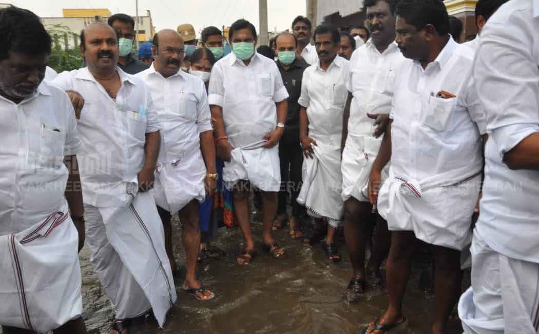 Edappadi Palanisamy who provided relief in the puzhal