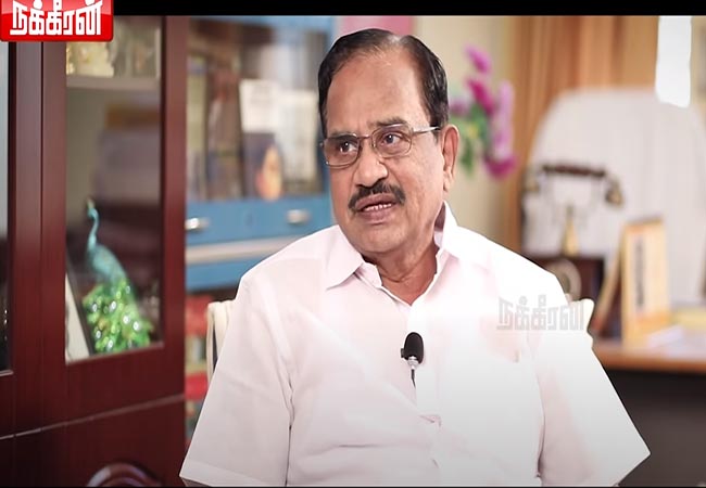 gandhiya makkal iyakkam president tamilaruvi manian announced