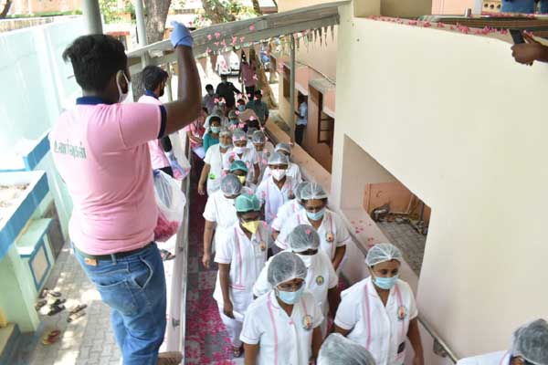 Nurses - erode government hospital -
