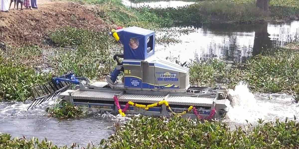 The task of removing the sky lotuses with a modern machine ... Deputy Chief OBS launched!