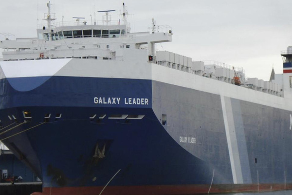 Hijacking of Israeli cargo ship to India