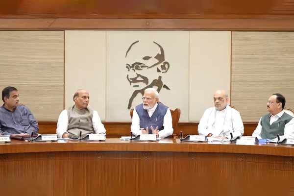 Union Cabinet meeting chaired by PM Modi today